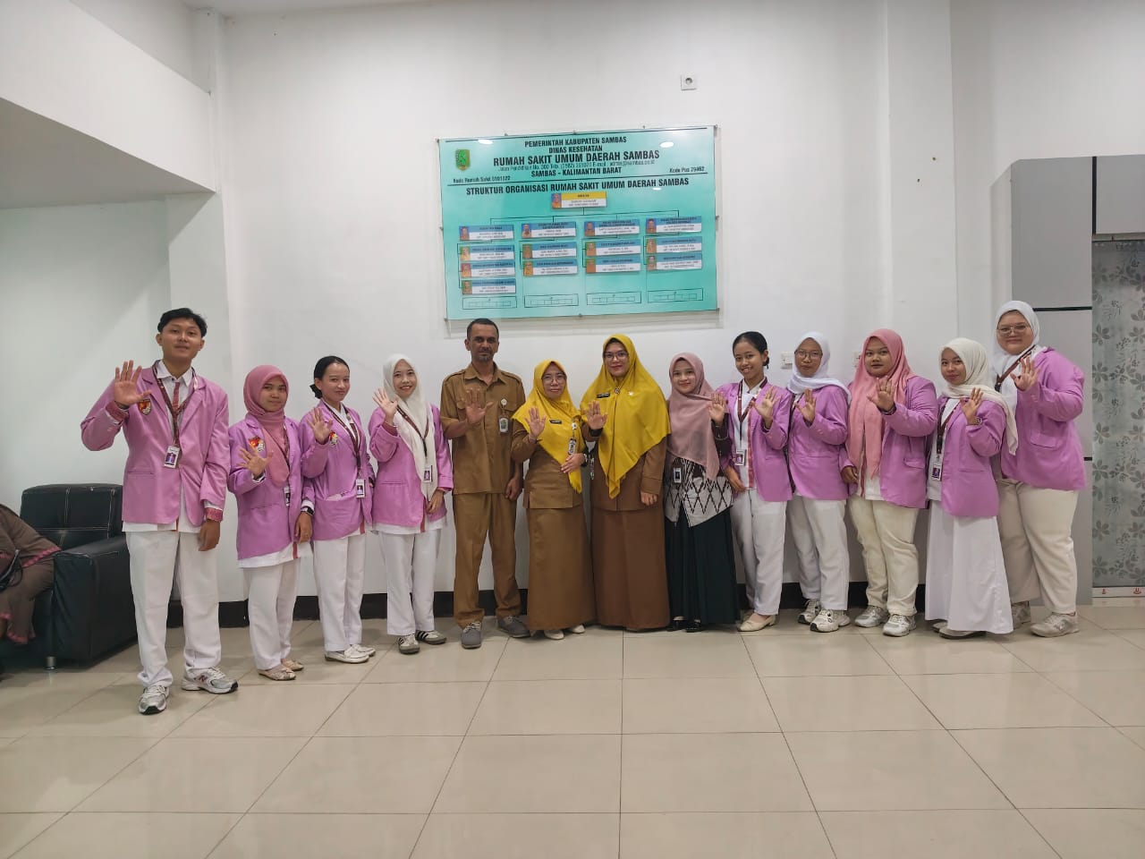 RSUD Sambas Terima Mahasiswi PKL Program Studi S1 Farmasi STIKES Sambas